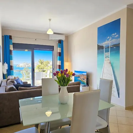 With Sea View In 227 아파트 Sarandë